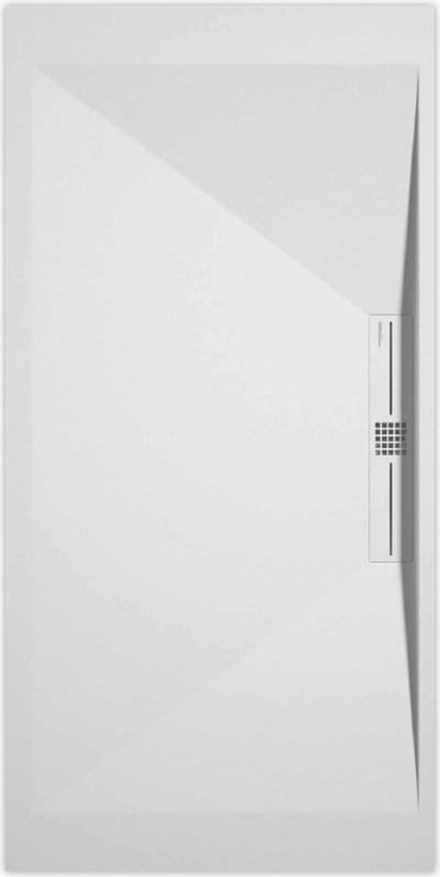 Sanifun douchebak Stone Side White Smooth 1100 x 800 P