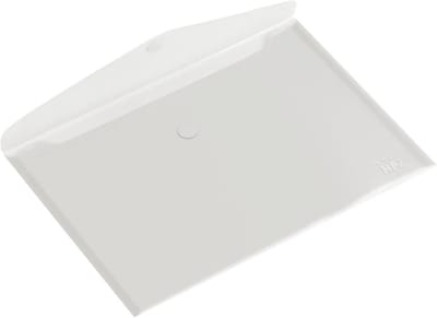 Transparante A4 documentenfolders met Klittenbandsluiting - Set van 10 stuks