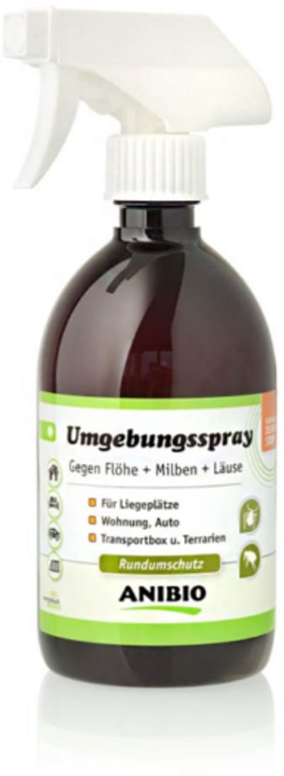 ANIBIO Omgevingsspray tegen vlooien mijten en luizen - 500 ml