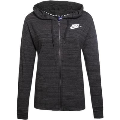 Nike Jassen Dames Zwart Met Capuchon Matig Overig 853977-010 L black