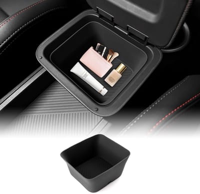 Mini Countryman U25 Opbergdoos voor Centrale Controle - Siliconen Pad Accessoires voor Auto (Zwart)