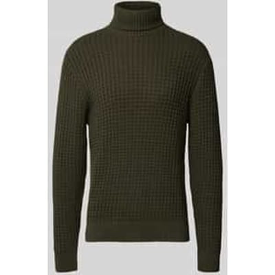 Regular fit coltrui in wafelstructuur, model 'TOM'
