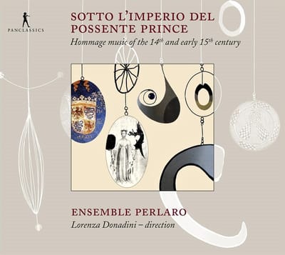 Ensemble Perlaro - Sotto L Imperio Del Possente Prince (CD)