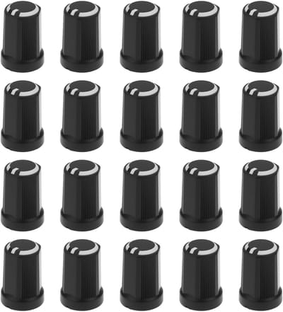 Cosensi - Dailygoods - Set van 20 Potentiometerknoppen voor Muziekinstrumenten