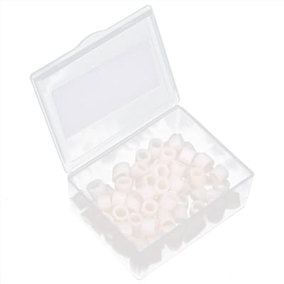 100 stuks Tandheelkundige Code Ringen Orthodontische Siliconen Tandheelkundige Kleurcode Ringen Accessoire BenodigdhedenBlauw wit