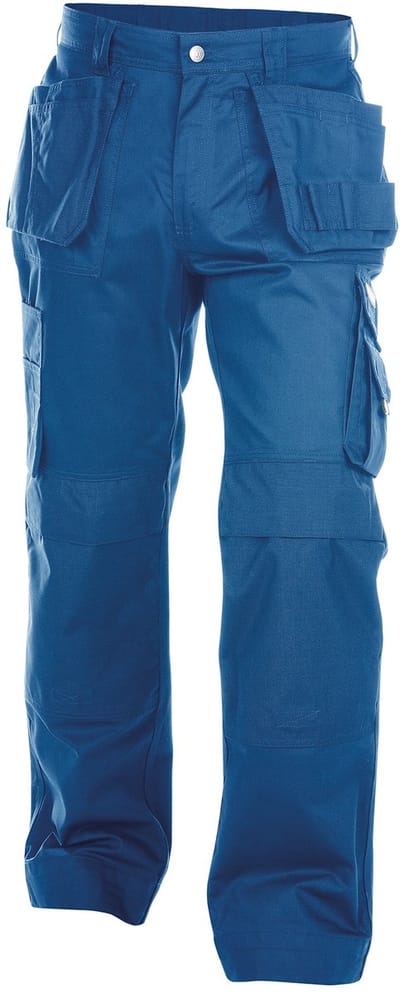 Dassy Oxford Holsterzakkenbroek met kniezakken 200444 (300 g/m2) - binnenbeenlengte Standaard (81-86 cm) - Korenblauw - 67