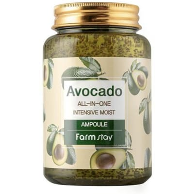 Farmstay Avocado Alles-In-Eén Intensief Hydraterende Ampoule Voedend 250ml beige