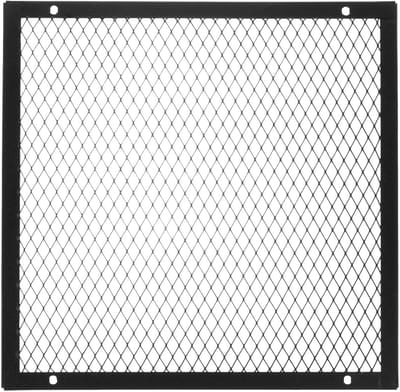 Haard Scherm - Vuurkorf Cover - Veiligheid Buiten - Anti-verbranding Ontwerp - 20 x 20 cm - Zwart