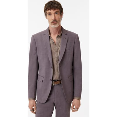 John Varvatos Gaia Jacket - Austin Fit - Two Button No Old Bark Size: 48 | Blazers Outlet | Heren | Grijs