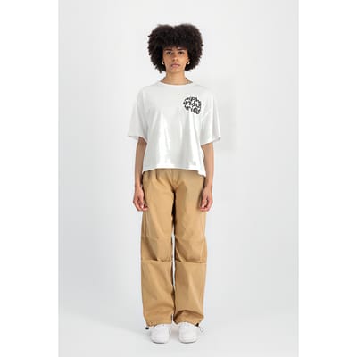 Alpha Industries Logo T White Maat: L | Tops Outlet | Dames | Wit