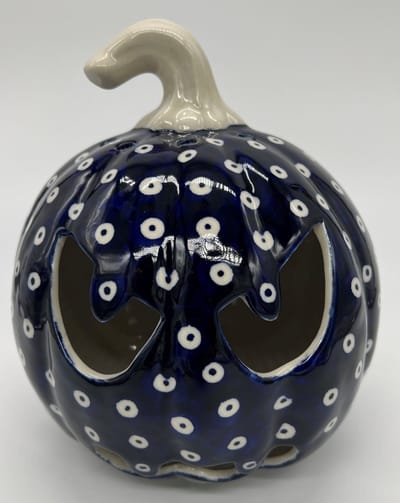 Bunzlau keramiek pompoen Halloween traditioneel