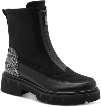 Marco Tozzi Dames Enkellaarsje 2-25471-45 098 F-breedte Maat: 36 EU