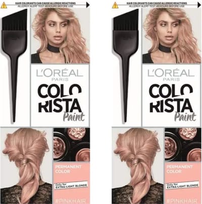 L'Oréal Paris - Colorista Paint - Permanent Haarkleuring - Pinkhair - Voordeelverpakking - 2 stuks