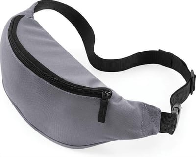 CHPN - Heuptasje - Buideltas - Fanny pack - Heuptas - Lichtgrijs - Telefoonhouder - Verstelbaar - Universeel - Festivaltasje - Feest tasje - Accessoire