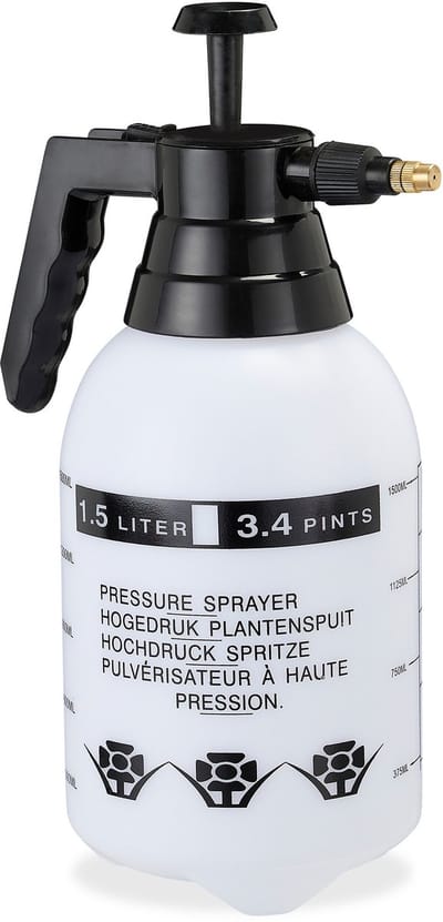 drukspruit 1,5 l - hogedruk plantenspuit - onkruidspuit - handspuit - voor tuin