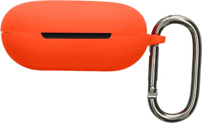 kwmobile cover voor oordopjes case - geschikt voor Beats Powerbeats Fit - Trendy beschermhoes draadloze oordopjes in oranje