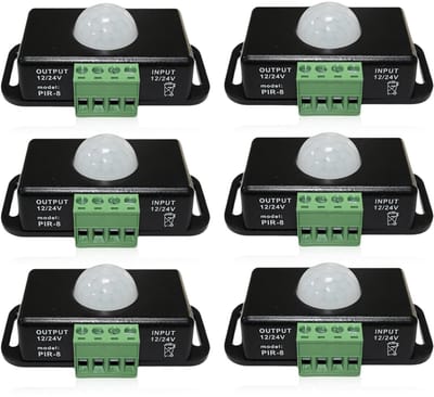Allecto - LED Bewegingssensor - Draadloze Sensor met Infrared Technologie - Waterdicht - Veiligheid en Comfort - Slimme Verlichting - Geschikt voor...