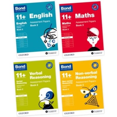 Bond 11+: Assessment Papers Book 2 Age 10-11 Years Bundle: English, Maths, Non-Verbal Reasoning, - Bond 11+
