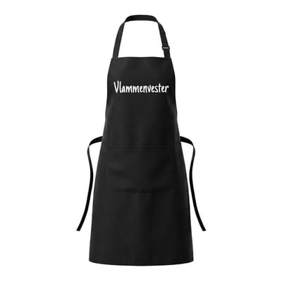 Vlammenvester Barbeque Schort | BBQ Zomer Schort | Keuken Schort