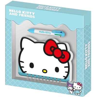 Dagboek en pen kind Karactermania Hello Kitty and Friends
