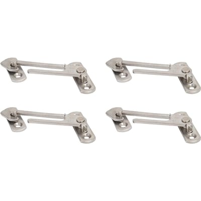Butée de fenêtre à battant Limiteur de fenêtre Acier inoxydable Restricteur d'ouverture de fenêtre de sécurité pour maison École Hôtel gray