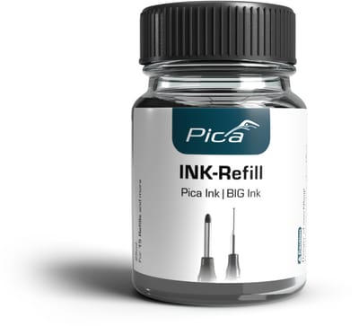 Pica 55846 Navulset Ink & BIG Ink Zwart 25ml