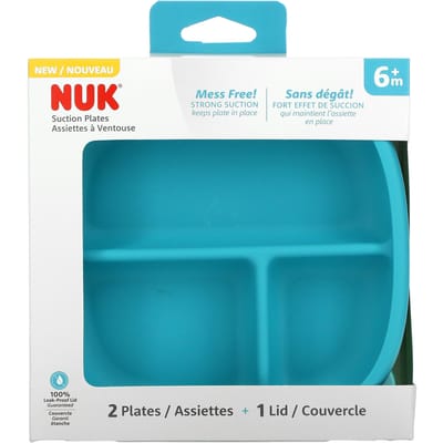 NUK, zuigkom, 6+ maanden, 2 stuks blue
