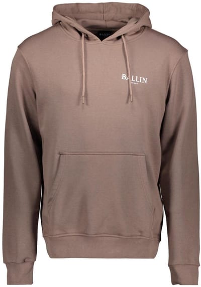 Ballin Trui Sweater Met Backprint 5214 Kakao Mannen Maat - S