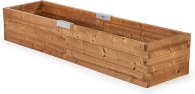 WITBOSCH - Plantenbak - 210 x 57 x 37,5 cm - Modulair design - Thermowood