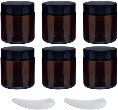 Dailygoody - Amber Glass Jars - Lege Cosmeticajars - Duurzaam en