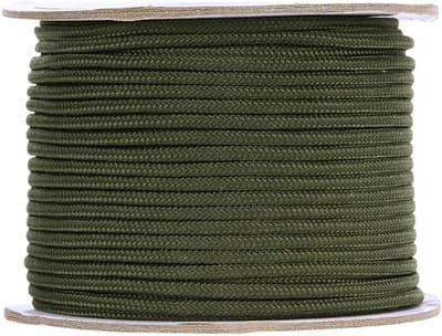 Sterk Zwart Touw op Rol 3mm Dikte 60 Meter