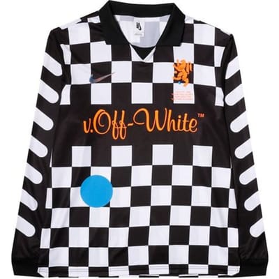 Nike lab X Off White Mercurial Nrg X Voetbalshirt AO1217-010 XS