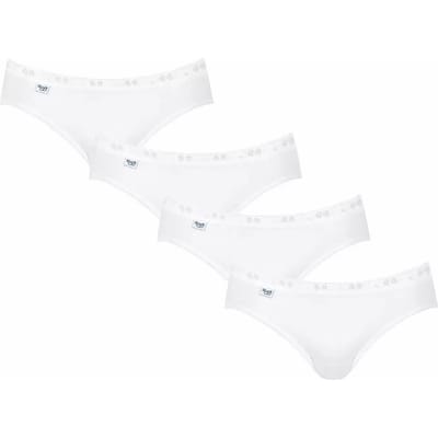 Sloggi Women Basic Mini - dames mini slip (4-Pack) - wit
