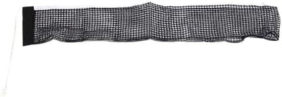 Uitklapbaar tafeltennisnet 1,8 m - polyester/katoen - zwart