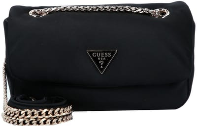 GUESS schoudertas Sunetra Mini Convertible Crossbody Flap Black zwart