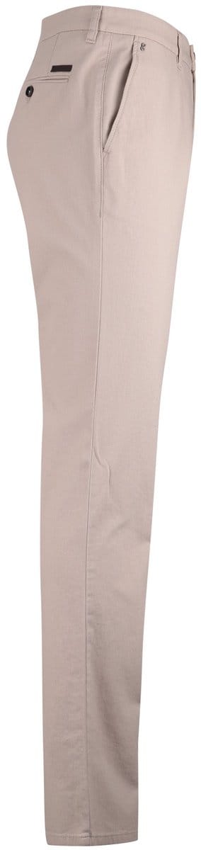 Pantalon Gardeur beige normale fit flatfront model