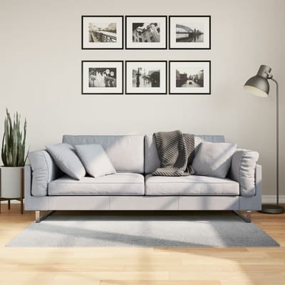 vidaXL - Vloerkleed - IZA - laagpolig - Scandinavisch - 80x150 - cm - grijs