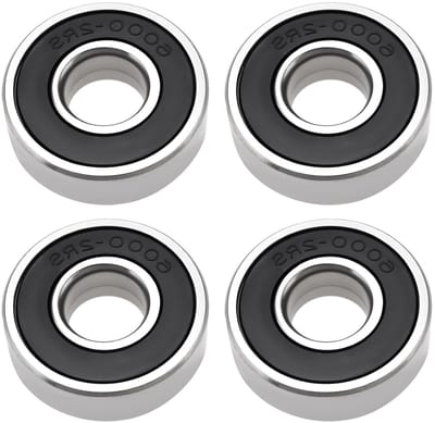 Set van 4 Stuks 26x10x8mm Golf Trolley Voorwiel Lagers 6000RS Geschikt voor Diverse Golf Trolleys