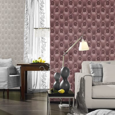 Rasch Chesterfield 479151 Behang Bruin