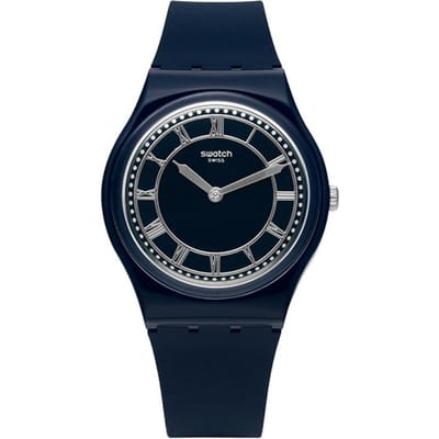 SWatch Gn254 Brit In Blue Ben Public Urethaan Horloge GN254 black