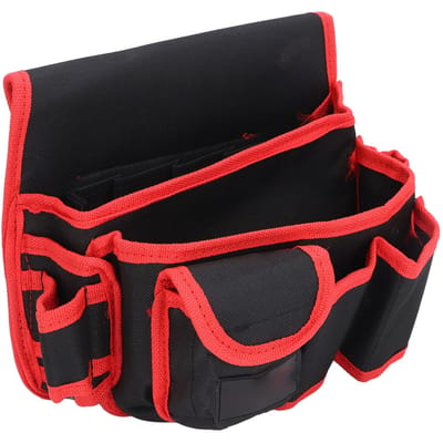 Elektricien Taille Tas Gereedschapstas Riem Pack Oxford Doek Draagbaar Multifunctioneel Reparatiekit black