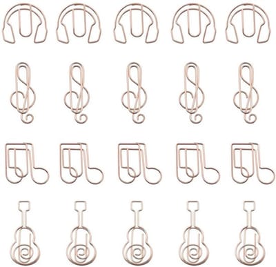Vt products - Muziek Thema Papier Clips - Creatieve