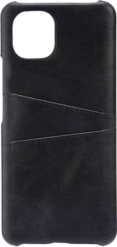 Shop4 - Geschikt voor Xiaomi Mi 11 Hoesje - Harde Back Case Cabello met Pasjeshouder Zwart