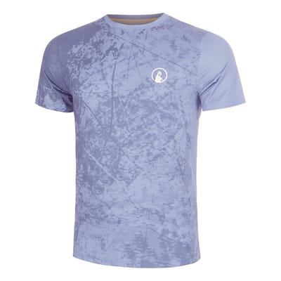 Quiet Please Glow Receiver Scrubbled T-shirt Heren
