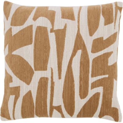 Light & Living - Sierkussen PEORIA - Ø45x10 cm - Geel