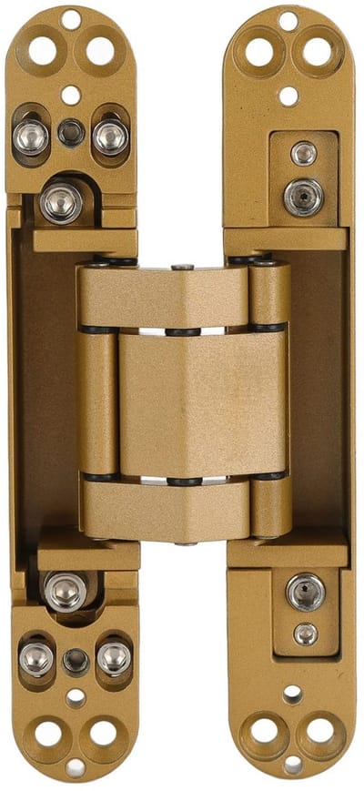 Solidchoice- Deurscharnieren 3D Verstelbaar - Verborgen Scharnier - 180 Graden Openingshoek - Zinklegering - Slijtvast - Tot 40kg Lading