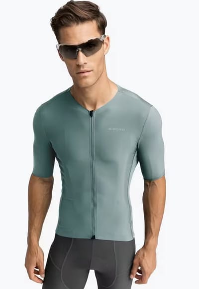 Siroko Srx Pro Dauphiné Korte Mouw Wielertrui Bruin S Man