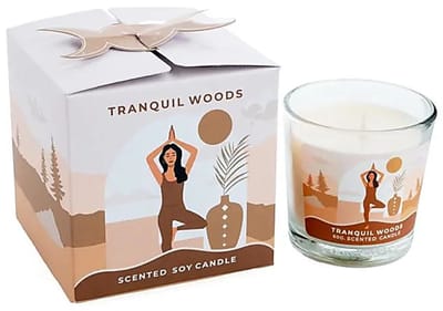 Song of India - moonshine yoga - tranquil woods - soja geurkaars - 12 branduren