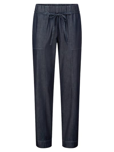 Enkellange jeans Van Peter Hahn denim