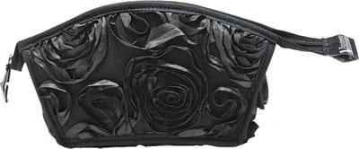 Vagabond-Toilettas-Curved Holdall "Black Ribbon" 8245-afmeting 22 x 7 x 13 cm.